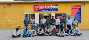 भोकरदन पोलिसांची मोठी कारवाई | आव्हाणा शिवारात जुगार अड्ड्यावर छापा | ९ जणांवर गुन्हा दाखल